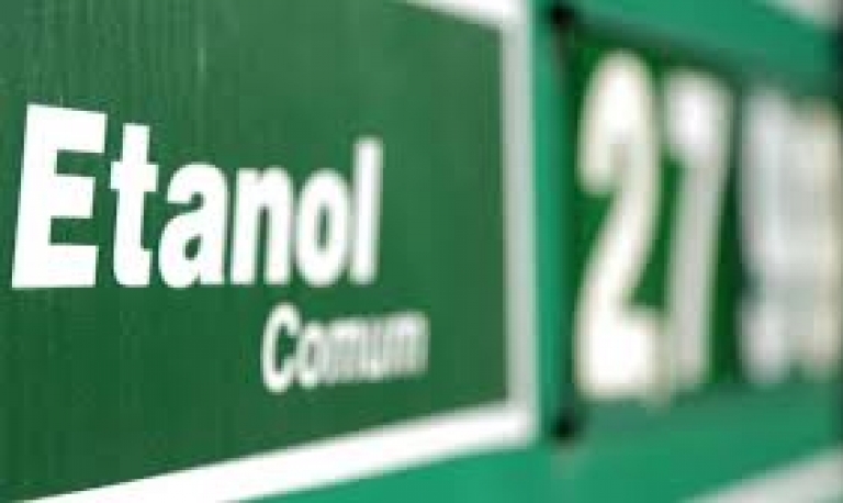 Etanol: hidratado sobe 0,73%; anidro cai 1,06%, na semana